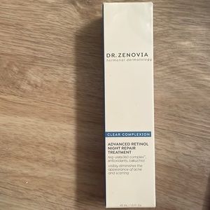 NIB- Dr Zenovia advanced retinol night repair treatment. 1.5 fluid ounces.